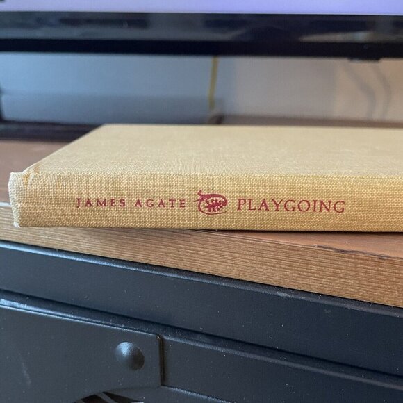 Playgoing An Essay James Agate Vintage 1969 Reading Book Benjamin Blom - Picture 1 of 6